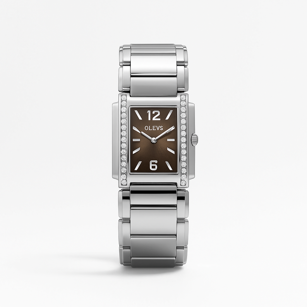 Watch Watch White Steel Olevs Line