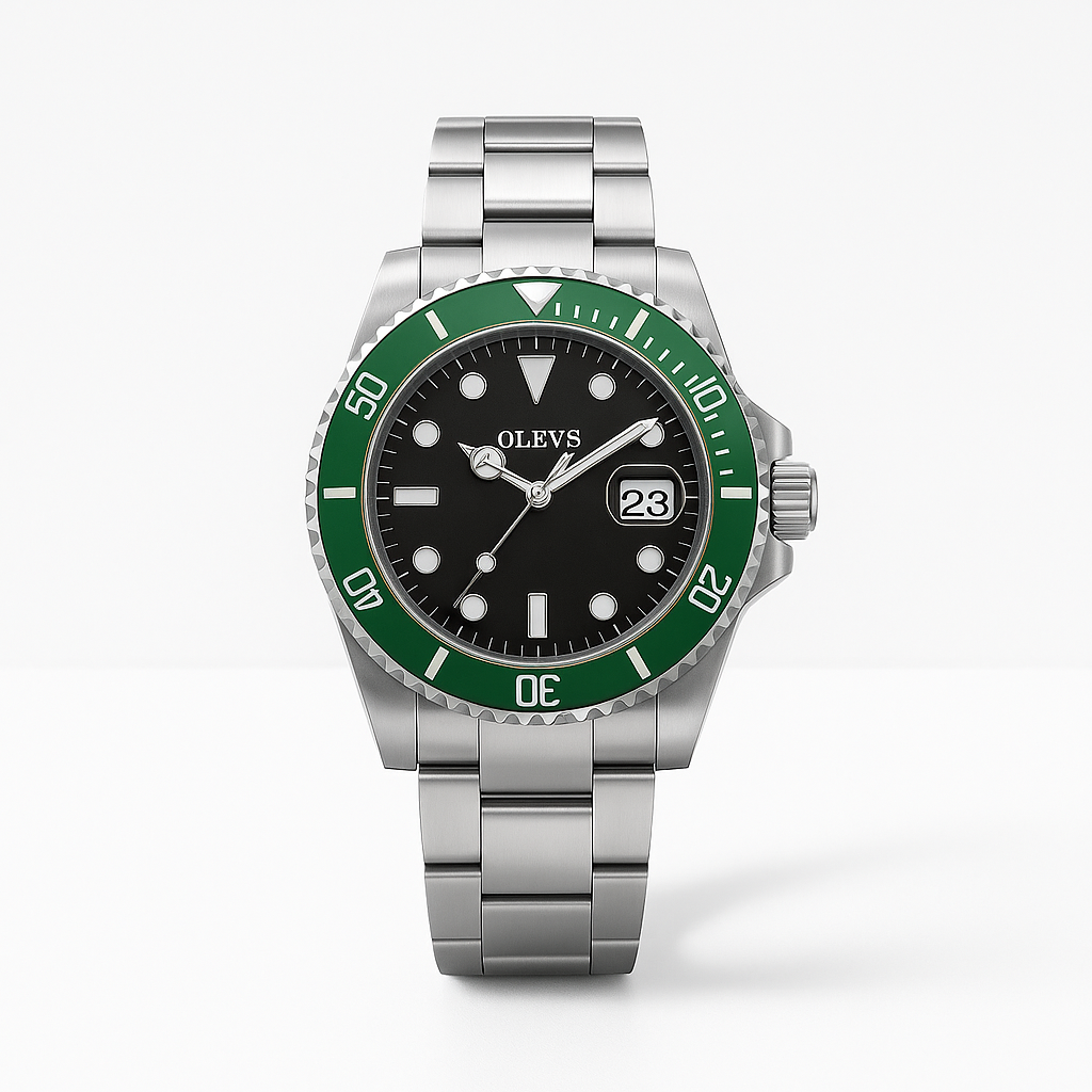 Watch Watch Black Steel Olevs Select