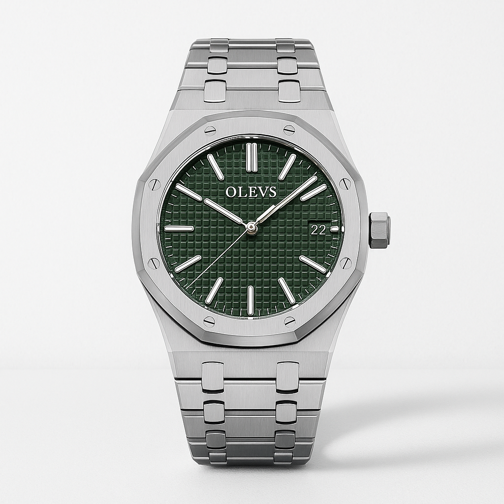 Watch Watch White Steel Olevs Select