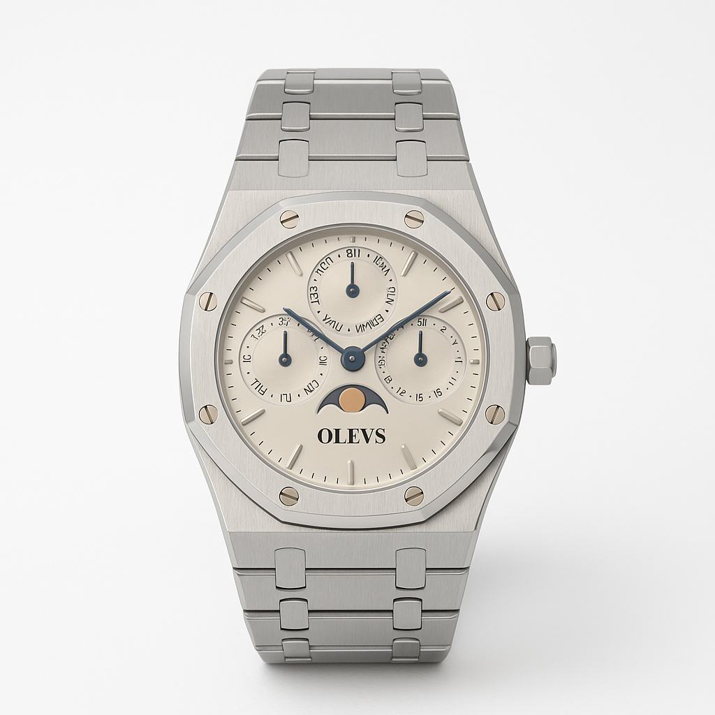 Watch Watch Silver Steel Olevs Prime