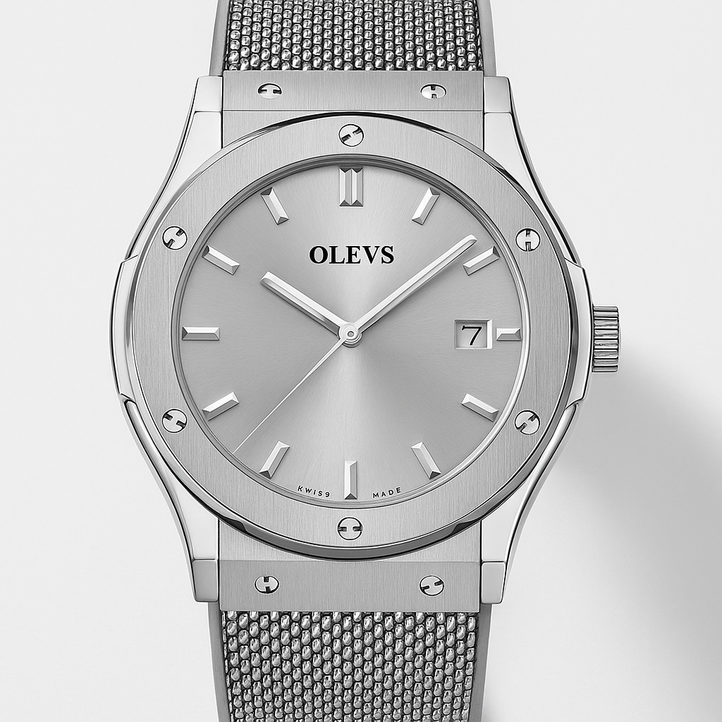 Watch Watch Black Titanium Olevs Line