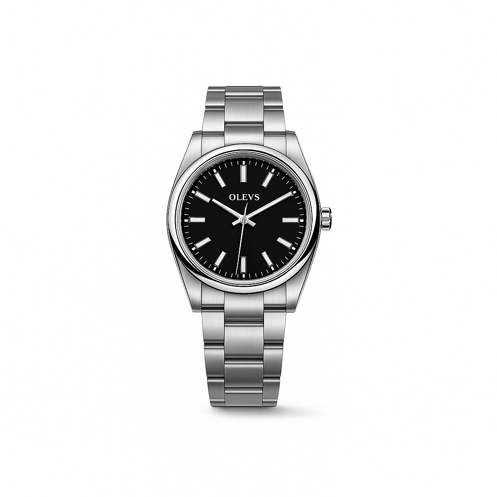 Watch Bracelet Brown Steel Olevs Studio
