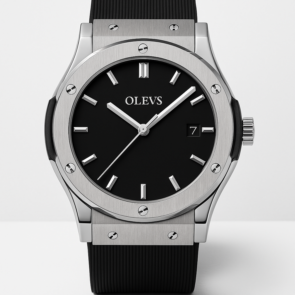 Watch Watch Black Titanium Olevs Studio