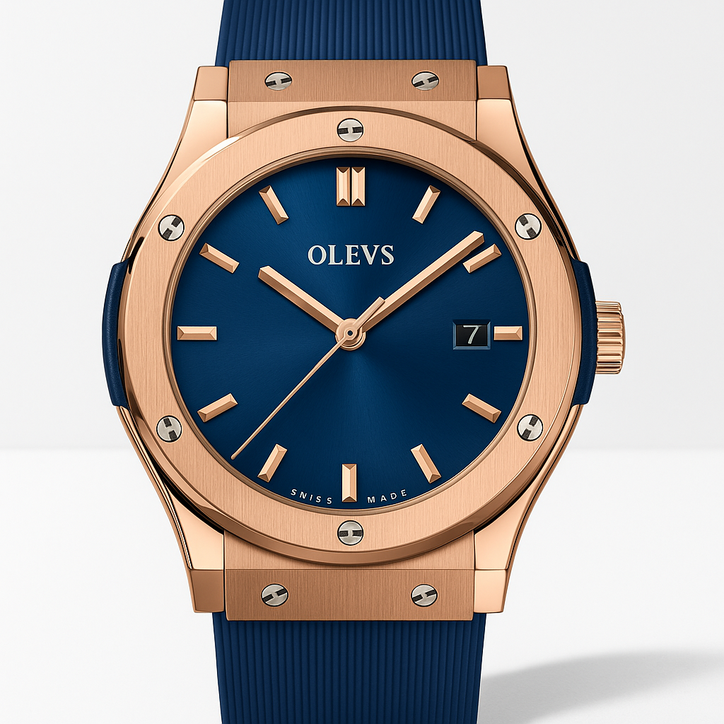 Watch Watch Black Titanium Olevs Studio
