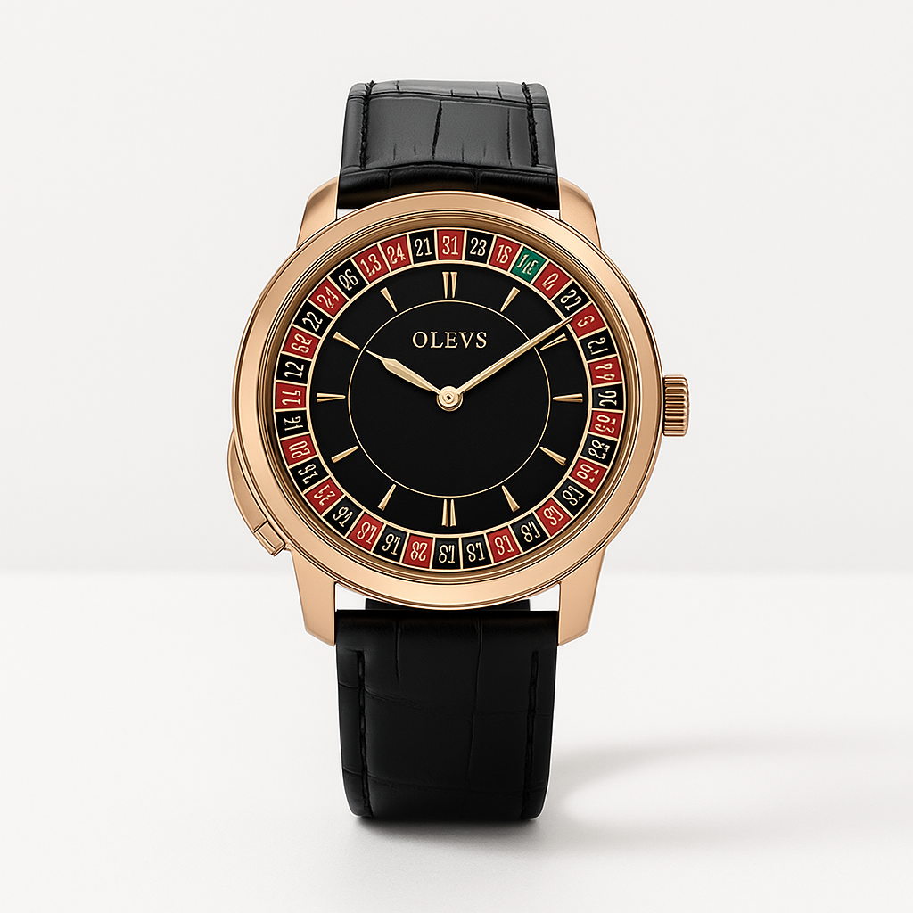 Watch Watch Rose Gold Titanium Olevs Edition