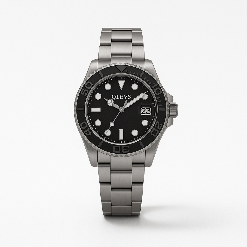 Watch Watch Black Titanium Olevs Pro