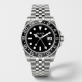 Watch Watch Black Steel Olevs Studio