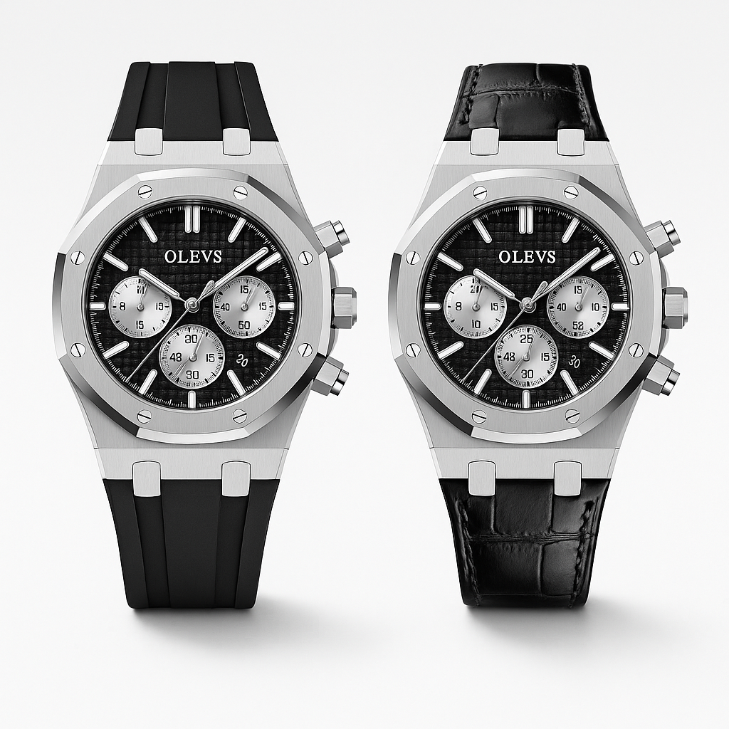 Watch Product Leather Olevs Pro