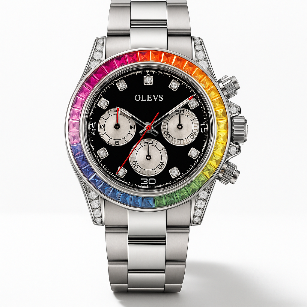 Watch Watch Rose Gold Steel Olevs Classic