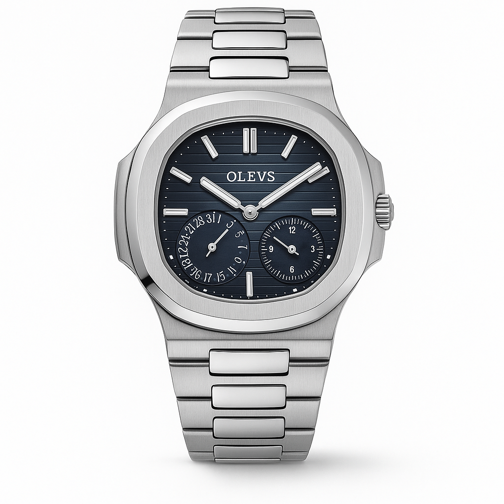 Watch Watch White Steel Olevs Select