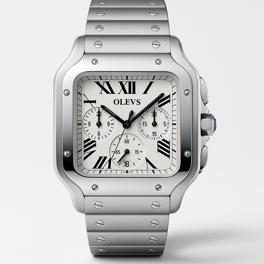 Watch Watch Silver Steel Olevs Elite
