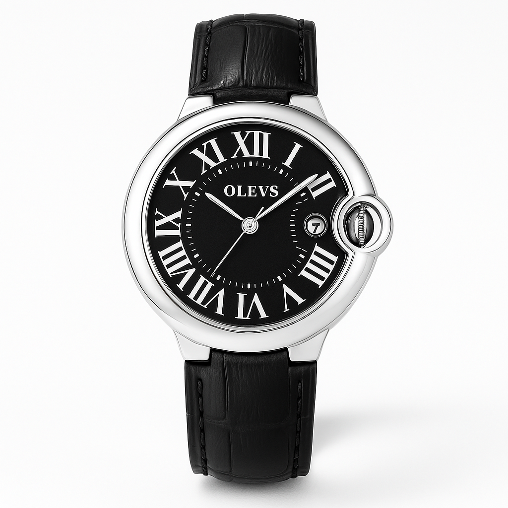 Watch Watch Black Steel Olevs Pro