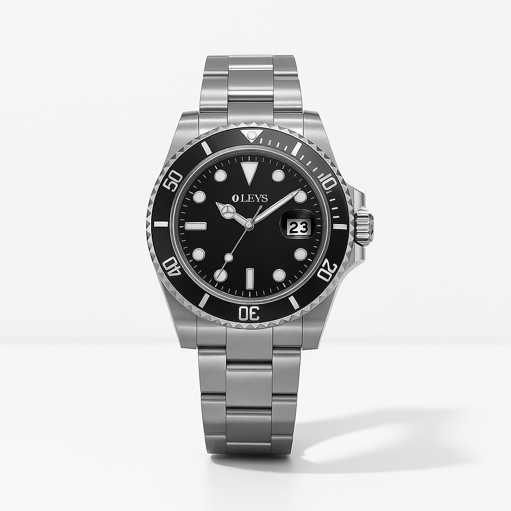 Watch Watch Black Steel Olevs Edition