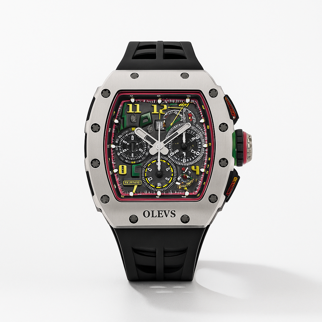 Watch Watch Red Titanium Olevs Line