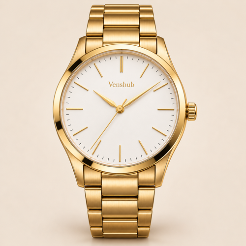Champagne Gold Bracelet Watch
