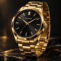 Midnight Gold Bracelet Watch