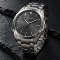 Graphite Steel Bracelet Watch