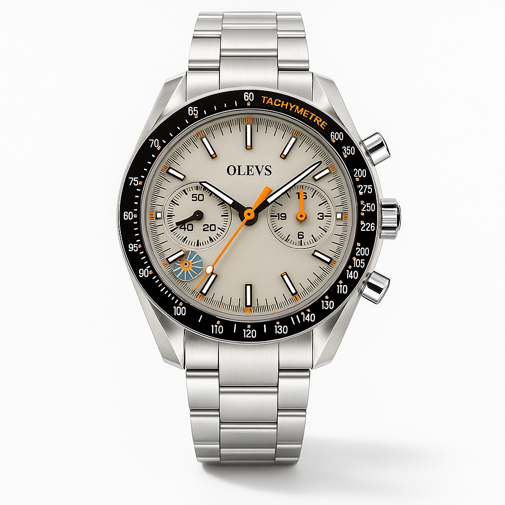 Watch Watch Silver Steel Olevs Elite