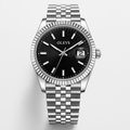 Watch Bracelet Black Steel Olevs Select