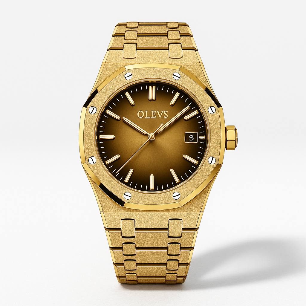 Watch Watch Gold Gold Olevs Prime