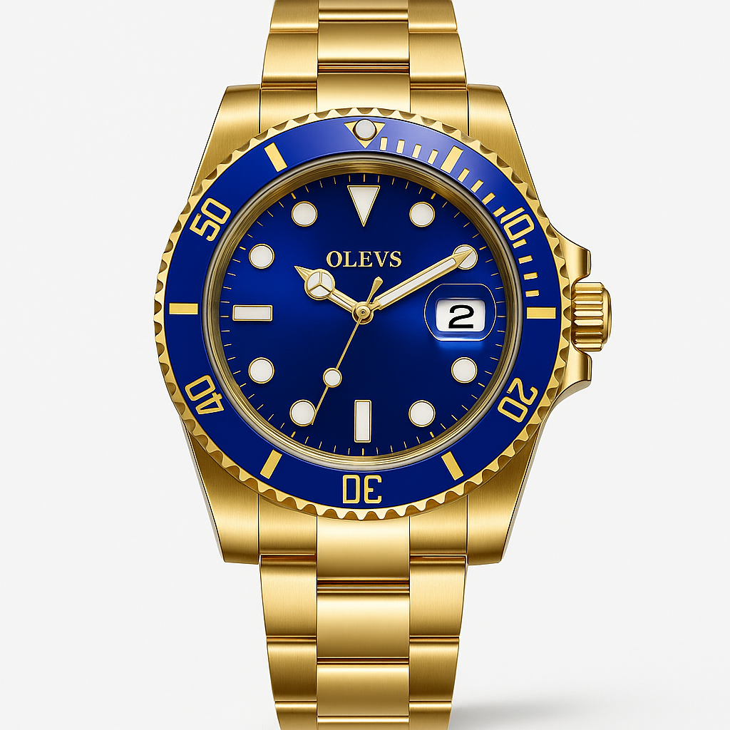 Watch Bracelet Gold Olevs Line