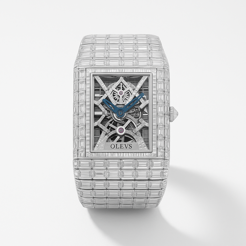 Watch Watch White Steel Olevs Edition