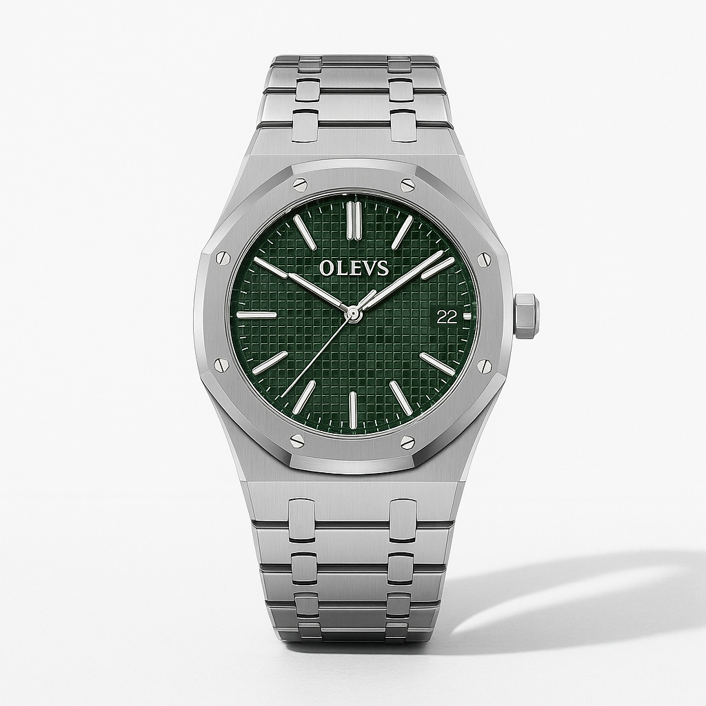 Watch Watch White Steel Olevs Edition