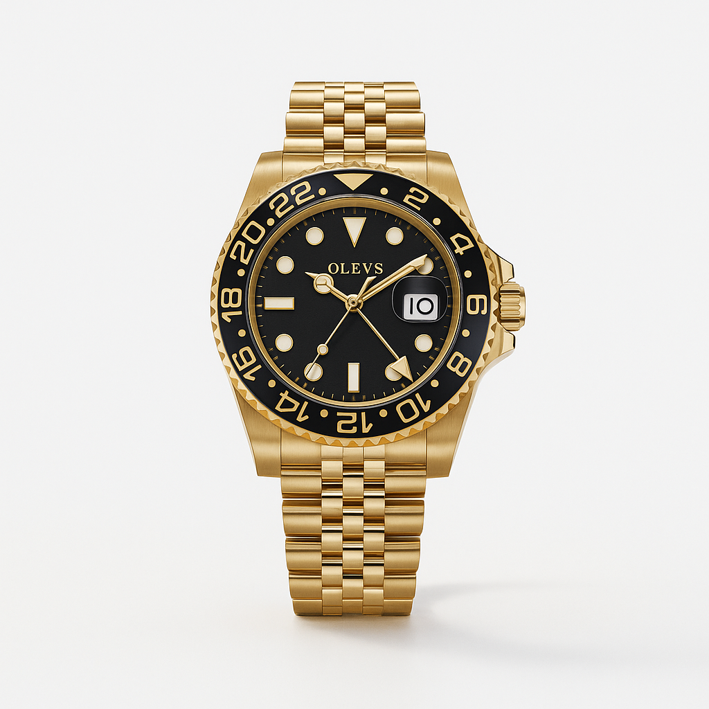 Watch Watch Gold Ceramic Olevs Elite