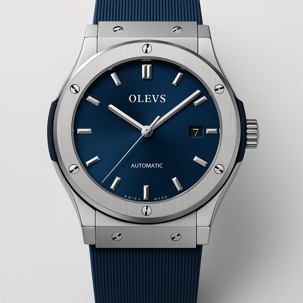 Watch Watch Black Titanium Olevs Edition