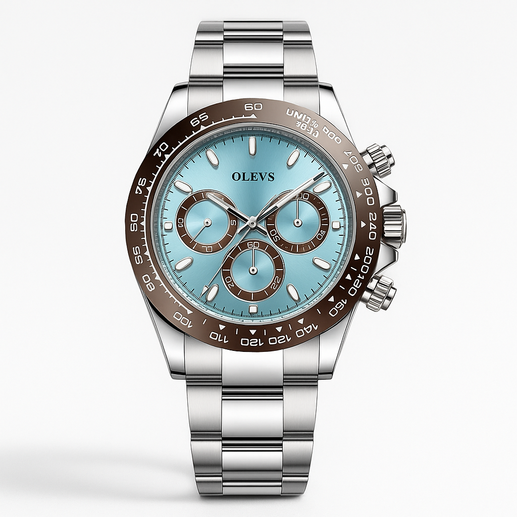 Watch Watch Silver Steel Olevs Elite