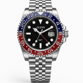 Watch Bracelet Black Steel Olevs Select