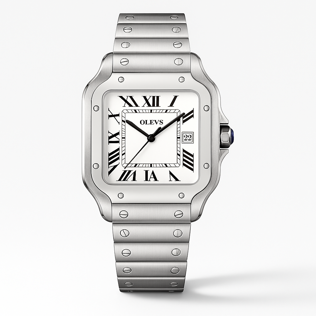 Watch Bracelet Silver Steel Olevs Select
