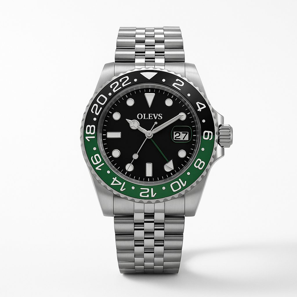 Watch Watch Black Steel Olevs Edition