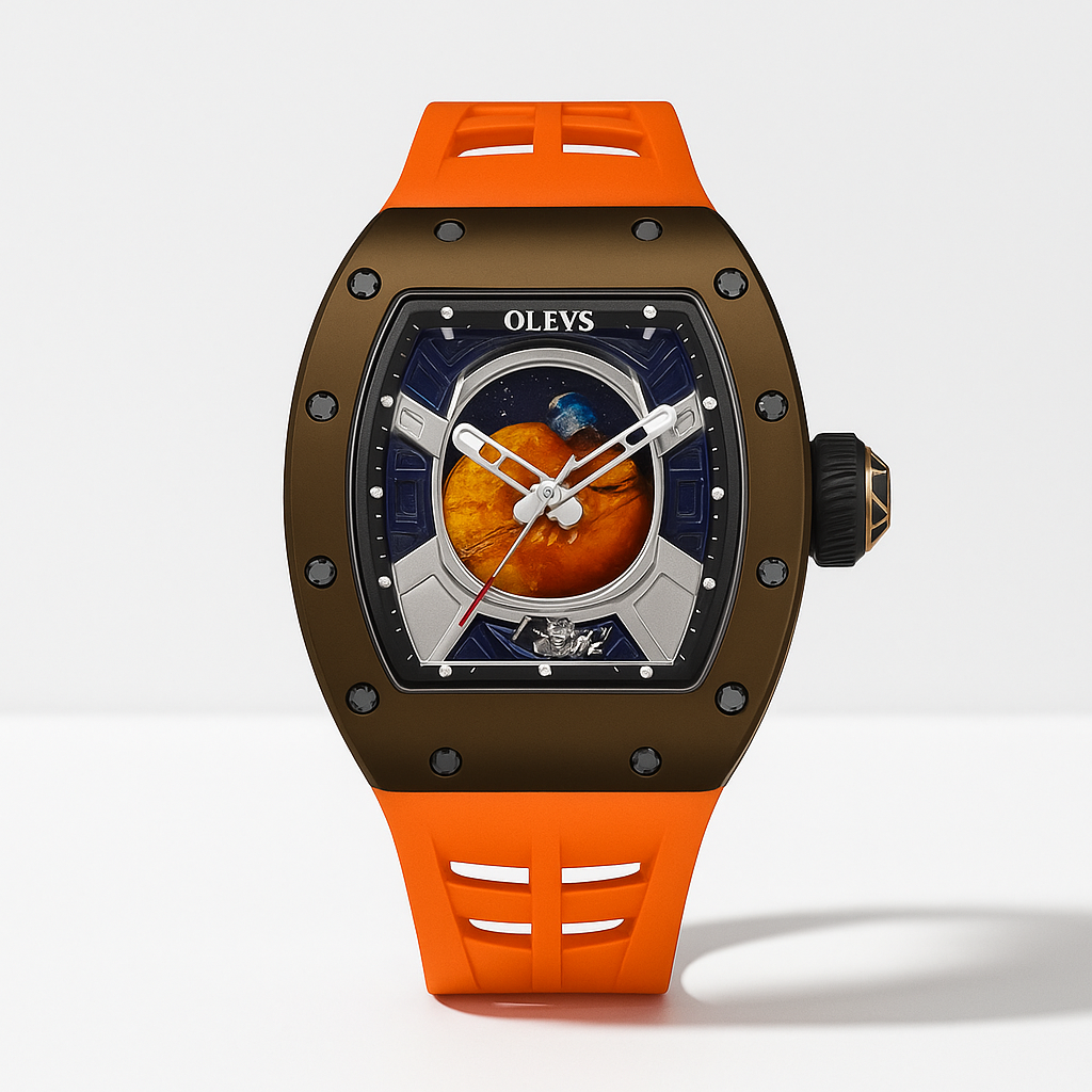 Watch Watch Brown Titanium Olevs Select
